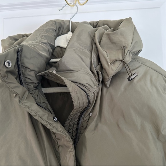 Jenni Kayne sage green Puffer Jacket - Picture 2 of 10